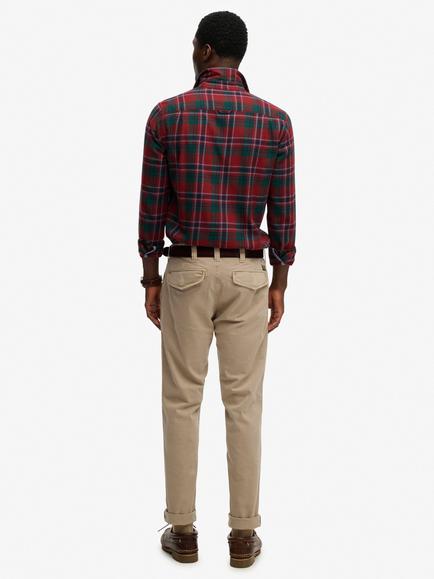 Superdry Utility Chino Trousers - view 2, Overcast Beige