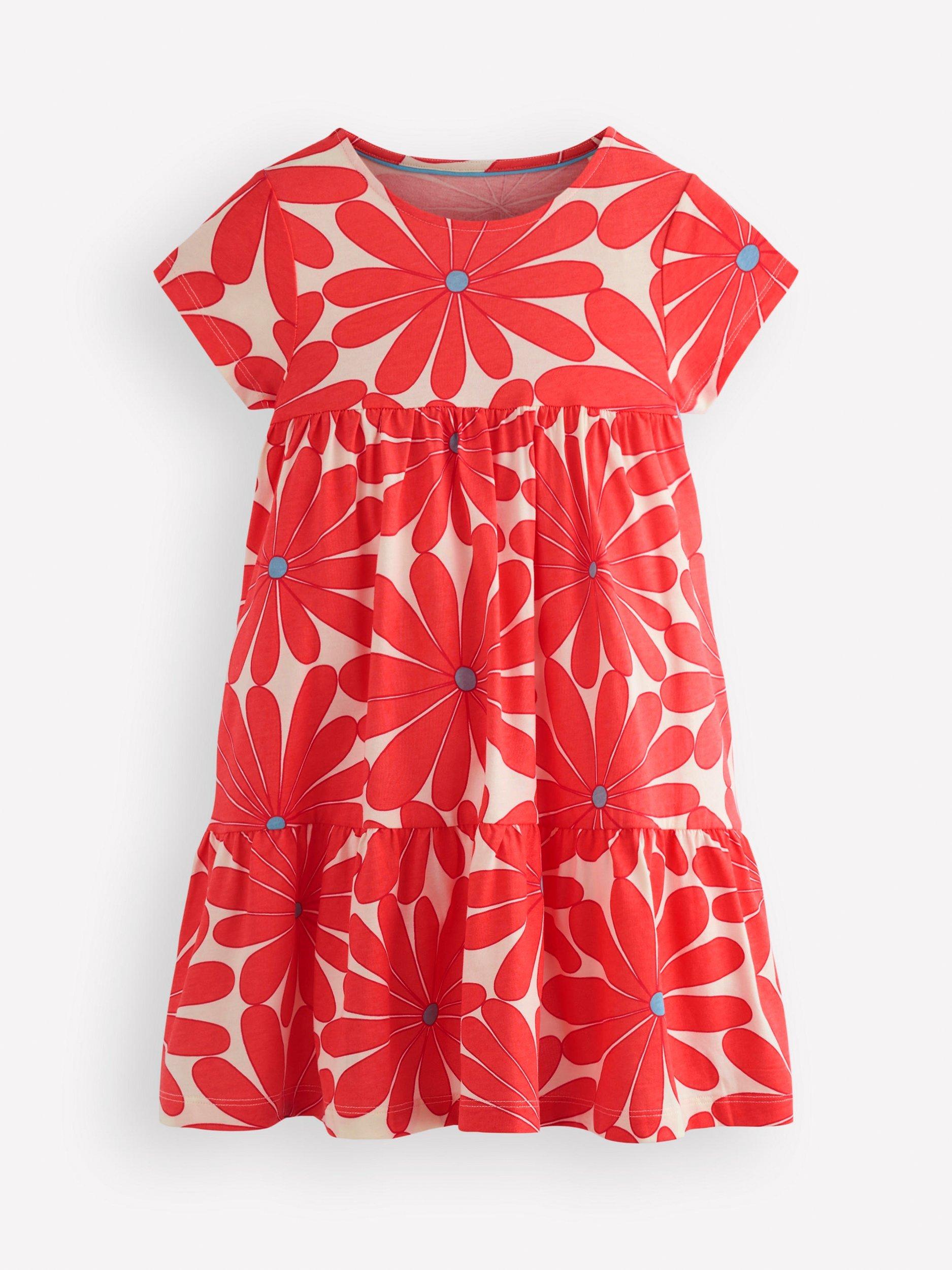 boden winter audrey dress Mini Kids' Ariel Cotton Floral Tiered Dress, Orange Giant Daisy Dress's Color:22#-Claret 53% Tencel modal Taliyah 80s Vintage Black Velvet