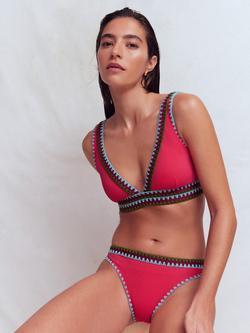 Boden Porto Bikini Top, Rosy, Rosy