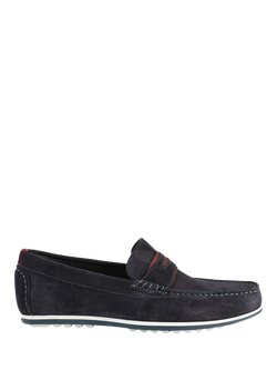 Jones Bootmaker Bonetti3 Loafers, Navy Suede