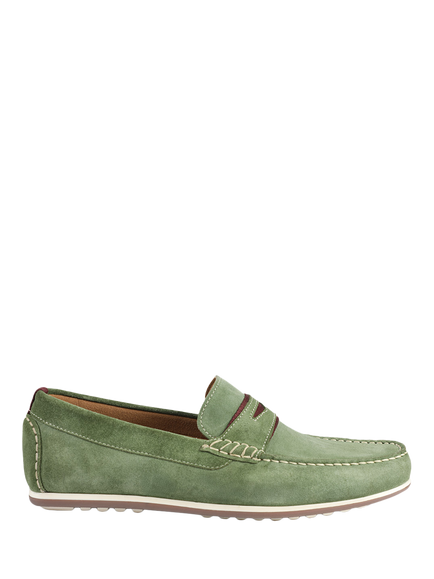 Jones Bootmaker Bonetti3 Loafers, Olive