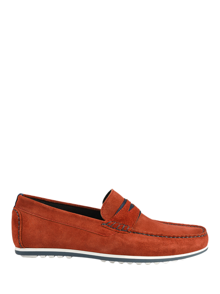 Jones Bootmaker Bonetti3 Loafers, Rust