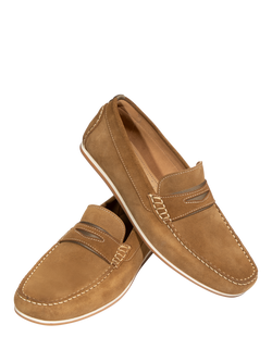 Jones Bootmaker Bonetti3 Loafers - view 2, Tan