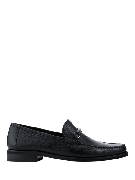 Jones Bootmaker Quentin Leather Loafers, Black