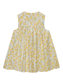 Trotters Baby Sleeveless Duck Applique Dress, Yellow/Multi - view 2, Yellow/Multi