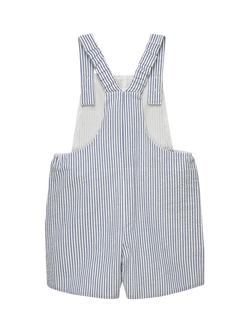 Trotters Baby Alex Guardsman Bib Shorts, Red Stripe - view 2, Red Stripe