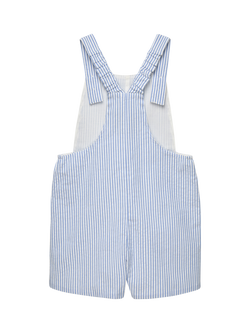 Trotters Baby Alex Lion Bib Shorts, Pinstripe - view 2, Pbstripe/Augustus