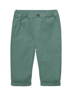 Trotters Baby Jacob Slim Fit Trousers, Sage, Sage