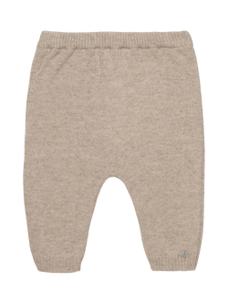 Trotters Baby Tiger Leggings, Oatmeal - view 2, Oatmeal