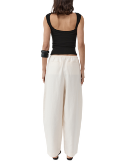 St. Agni Ballerina Scoop Back Top - view 2, Black