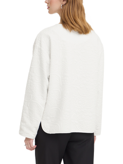 ICHI Kate Quilted Jacket, White - view 2, White