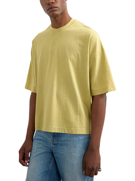 Topman Boxy Fit T-Shirt, Yellow, Yellow