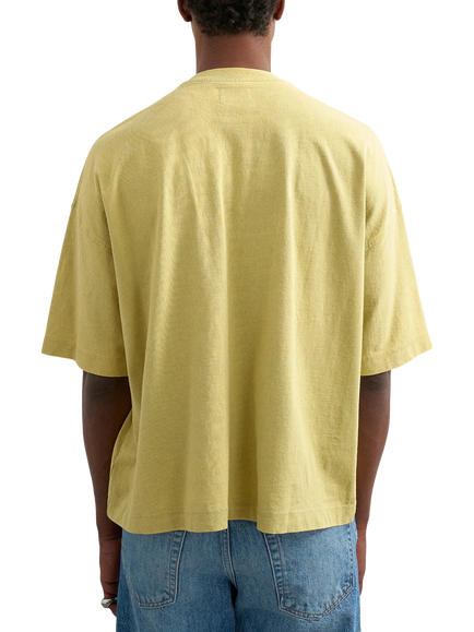 Topman Boxy Fit T-Shirt, Yellow - view 2, Yellow