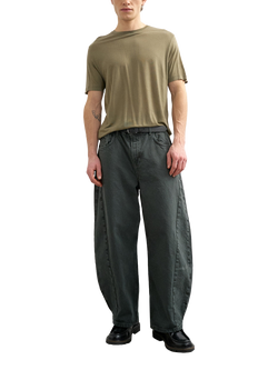 Topman Sheer Crew Neck T-Shirt, Khaki, Khaki