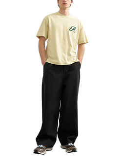 Topman Cotton Regular Fit Short Sleeve Armor Logo T-Shirt, Stone, Stone