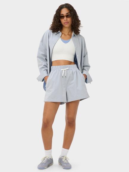 Sweaty Betty Summer Stripe Shorts - view 2, Blue