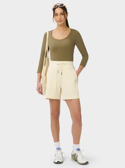 Sweaty Betty Explorer 5.5" Shorts, Wheat Beige - view 2, Wheat Beige