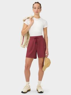 Sweaty Betty Explorer 5.5" Shorts, Merlot Red - view 2, Merlot Red