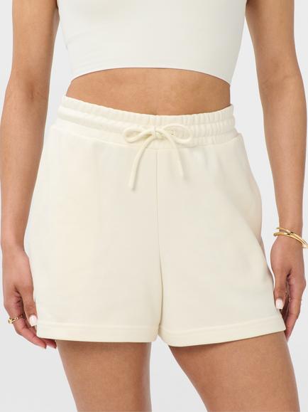 Sweaty Betty Revive Boxy Shorts, Dove White, Dove White