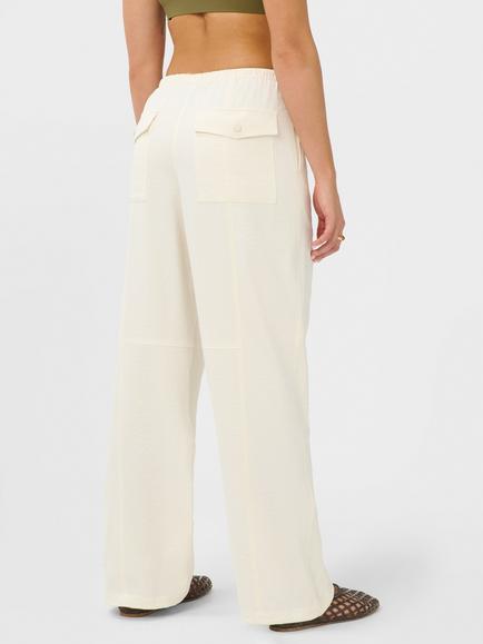 Sweaty Betty Quinn Lightweight Trousers, Dove White - view 2, Dove White