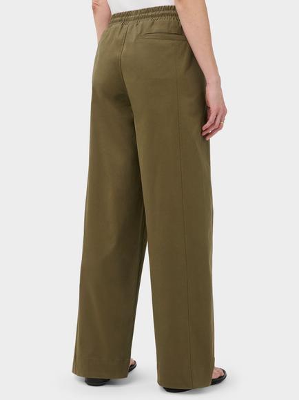 Sweaty Betty Quinn Chino Trousers, Khaki Brown - view 2, Khaki Brown