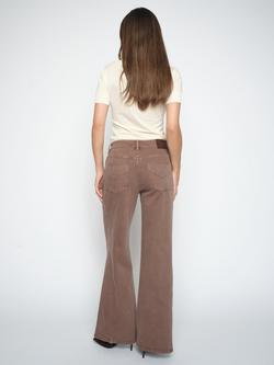 MOS MOSH Dara Shadow Wide Leg Jeans, Coffee Quartz - view 2, Coffee Quartz