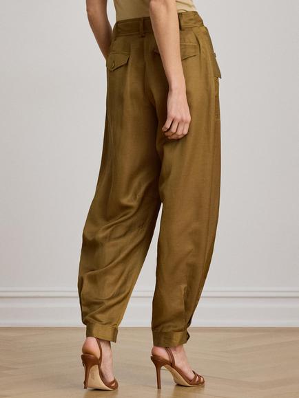 Lauren Ralph Lauren Cargo Trousers, Tobacco Bronze - view 2, Tobacco Bronze