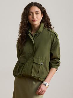 Lauren Ralph Lauren Windbreaker Jacket, Olive Grove, Olive Grove