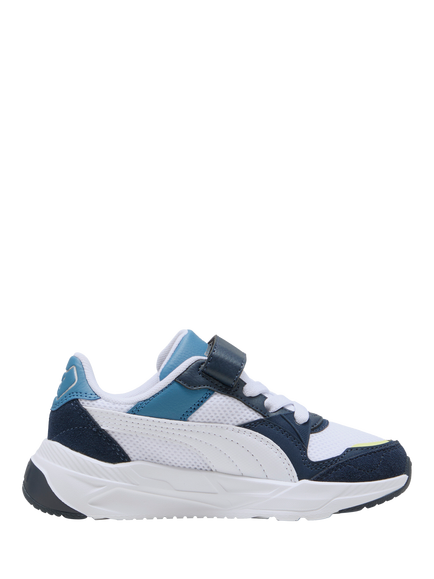PUMA Kids' Trinity 2 Mesh Trainers, Mid Blue