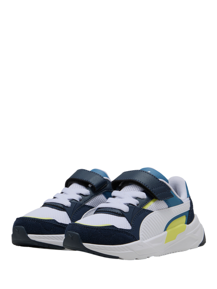 PUMA Kids' Trinity 2 Mesh Trainers - view 2, Mid Blue