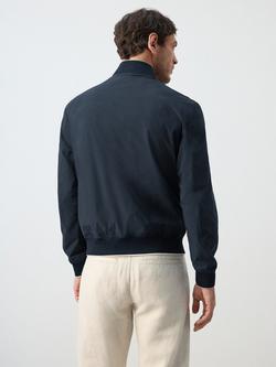 Mango Bomber Jacket, Navy - view 2, Navy