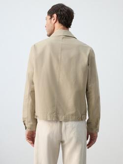 Mango Utility Jacket - view 2, Beige