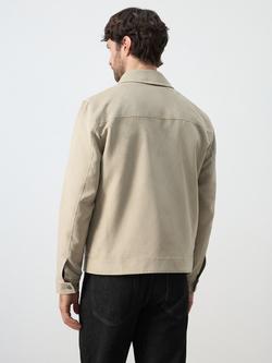Mango Harrington Jacket, Beige - view 2, Beige