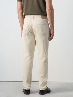 Mango Mid Rise Jeans, Stone - view 2, Stone