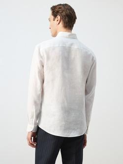 Mango Linen Shirt - view 2, White
