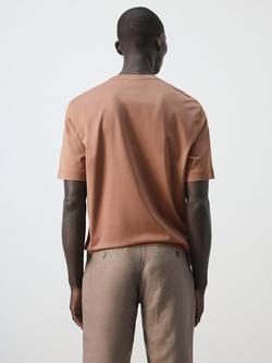 Mango Regular Fit T-Shirt - view 2, Peach
