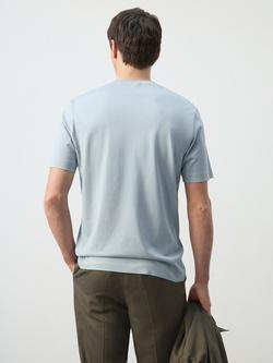 Mango Regular Fit T-Shirt - view 2, Aqua