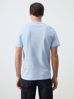Mango Slim Fit T-Shirt - view 2, Sky Blue
