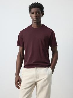 Mango Slim Fit T-Shirt, Damson