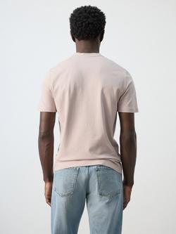 Mango Slim Fit T-Shirt - view 2, Pastel Pink