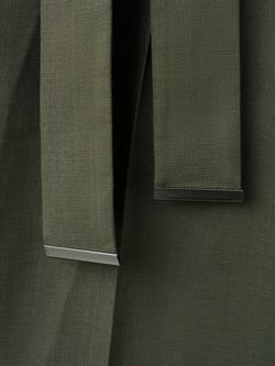 Mango Short Sleeve Belted Jumpsuit, Khaki - view 2, Khaki