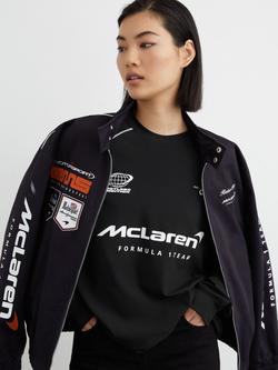 Reiss Halrix McLaren Formula 1 Sweatshirt, Black - view 2, Black
