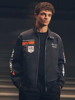 Reiss McLaren Zip Through Printed Jacket, Navy, Navy