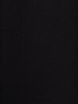 Mango Rib-Knit Scoop Neck Vest, Black - view 2, Black
