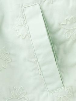 Mango Baby Quilted Jacket, Pastel Green - view 2, Pastel Green