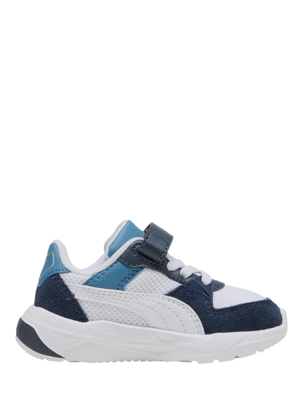 PUMA Kids' Trinity 2 Mesh Trainers, Blue Mid
