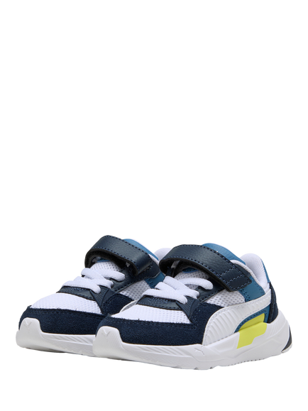 PUMA Kids' Trinity 2 Mesh Trainers - view 2, Blue Mid