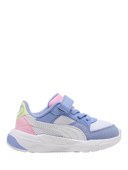 PUMA Kids' Trinity 2 Mesh Trainers, Purple Mid