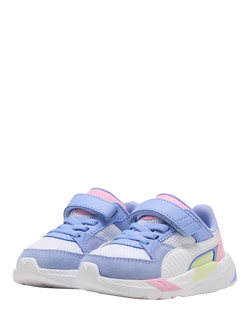 PUMA Kids' Trinity 2 Mesh Trainers - view 2, Purple Mid