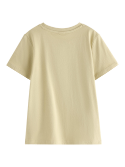 Lindex Kids' Dinosaur T-Shirt, Light Dusty Green - view 2, Light Dusty Green